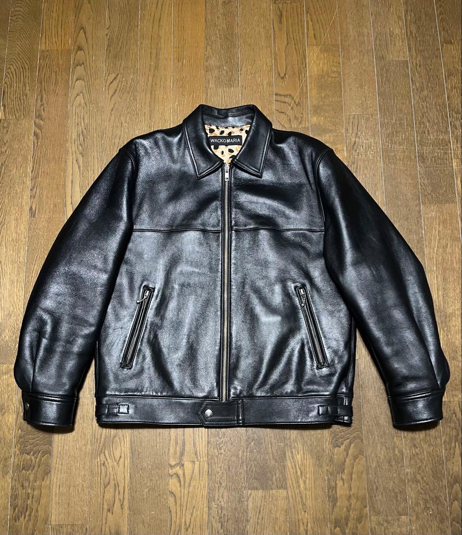 WACKO MARIA レザー　ライダース　トラッカー　ジャケット