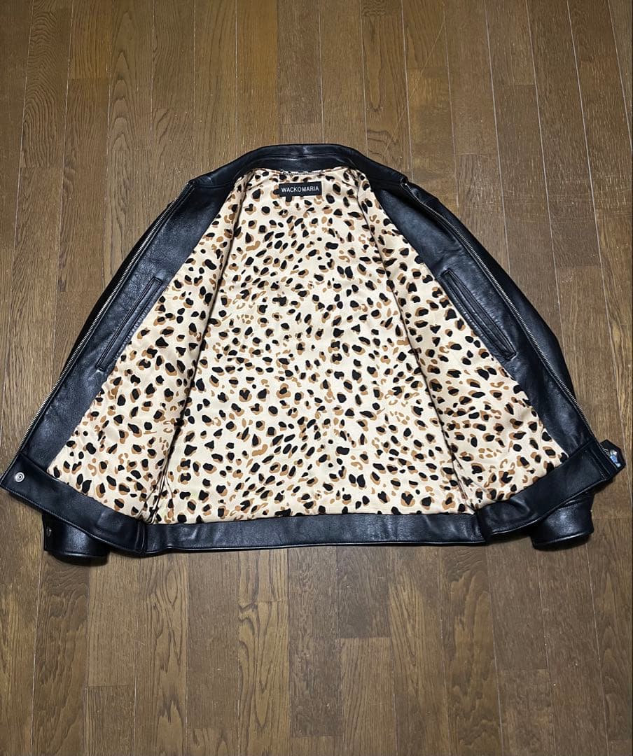 WACKO MARIA レザー　ライダース　トラッカー　ジャケット