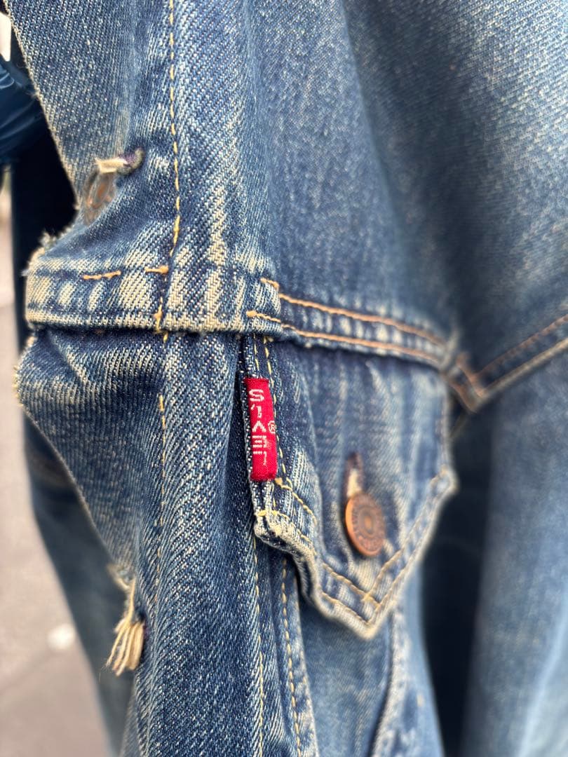 Levi's 3rd 557xx 60s レインボーステッチ 均等V bigE
