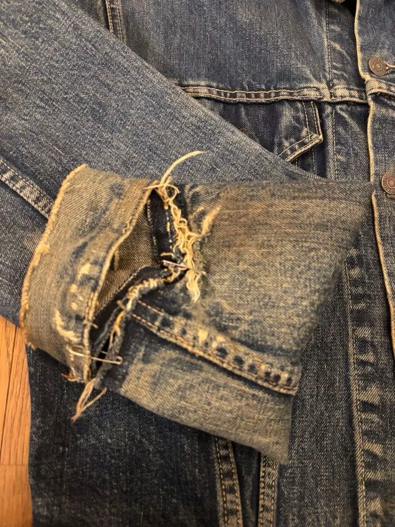Levi's 3rd 557xx 60s レインボーステッチ 均等V bigE