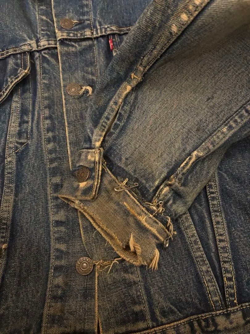 Levi's 3rd 557xx 60s レインボーステッチ 均等V bigE