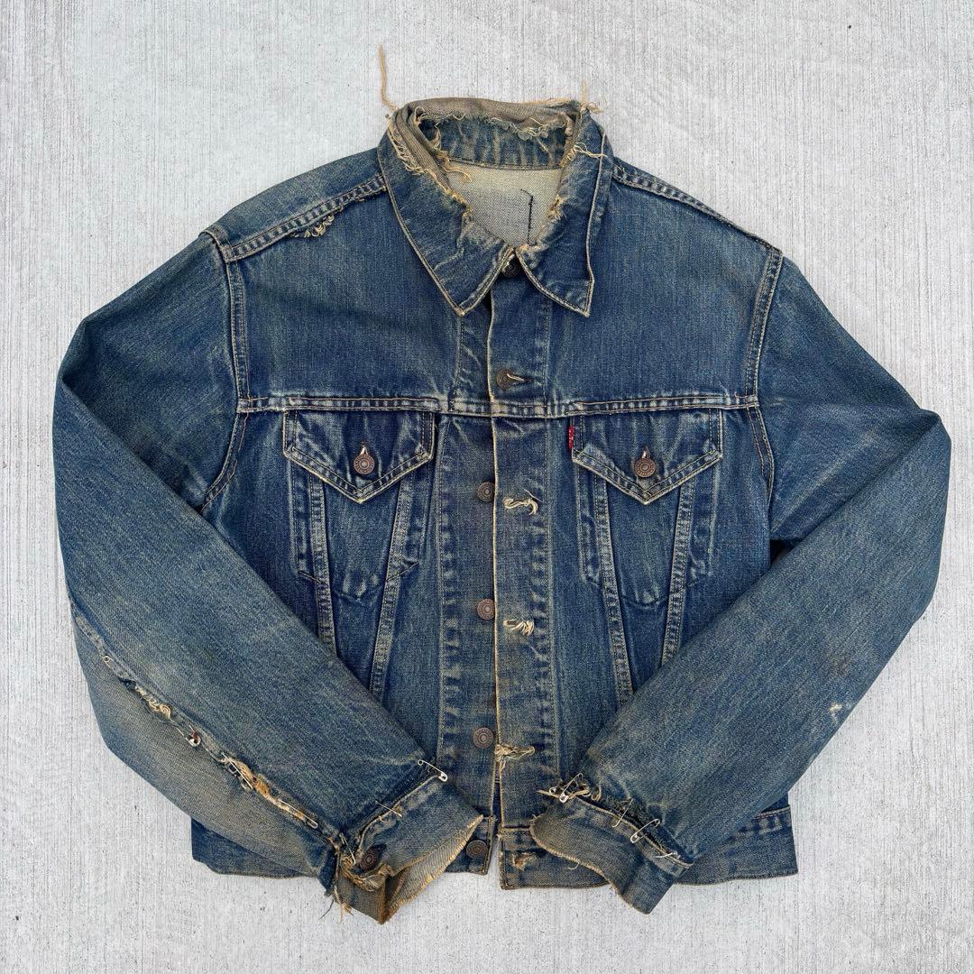 Levi's 3rd 557xx 60s レインボーステッチ 均等V bigE