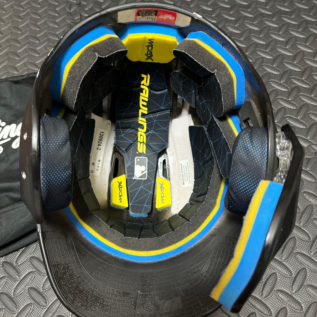 Rawlings バッター用ヘルメット 黒