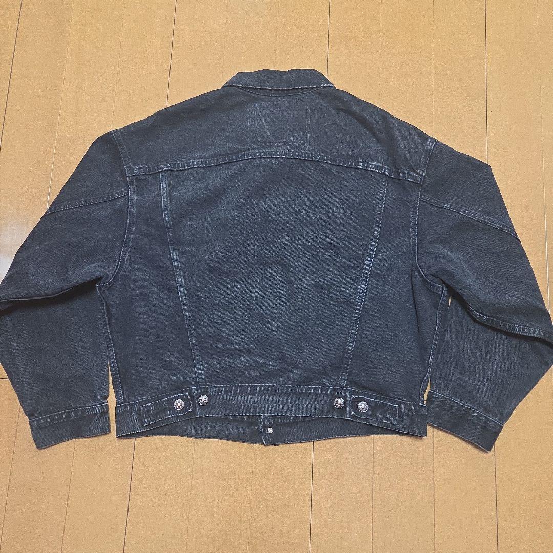 90s Levi's　ブラックデニムジャケット　70598 デカパッチ