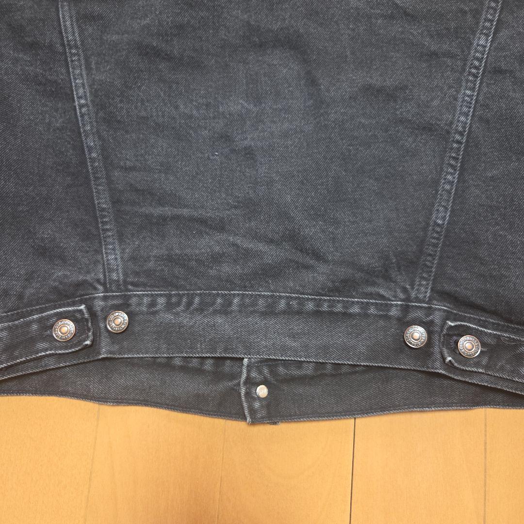 90s Levi's　ブラックデニムジャケット　70598 デカパッチ