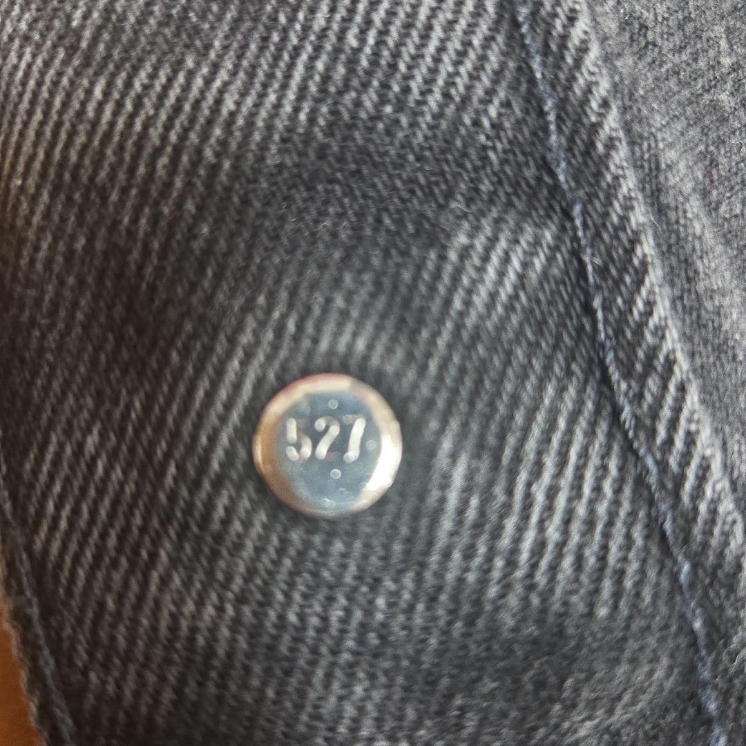 90s Levi's　ブラックデニムジャケット　70598 デカパッチ