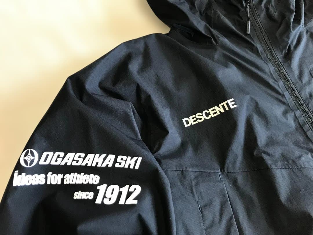 春スキーに最適!デサント＆オガサカ上下セット　ブラック　XLサイズ　美品