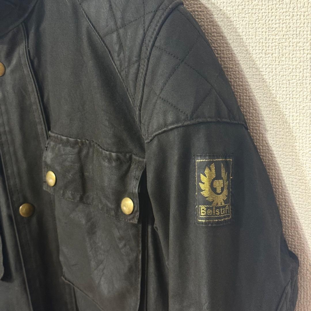 60〜70s 英国製 ベルスタッフ トライアルマスター オイルジャケットUK38