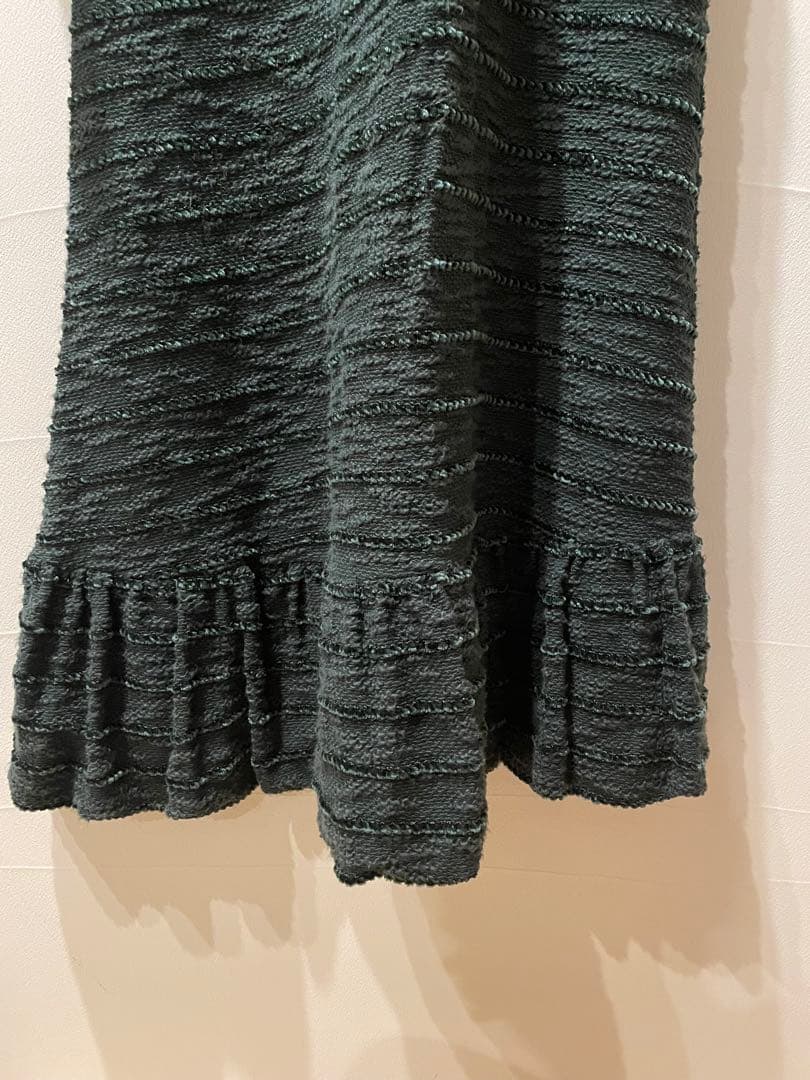 Ameri アメリ　LUXURY BALLON HEM CUT DRESS