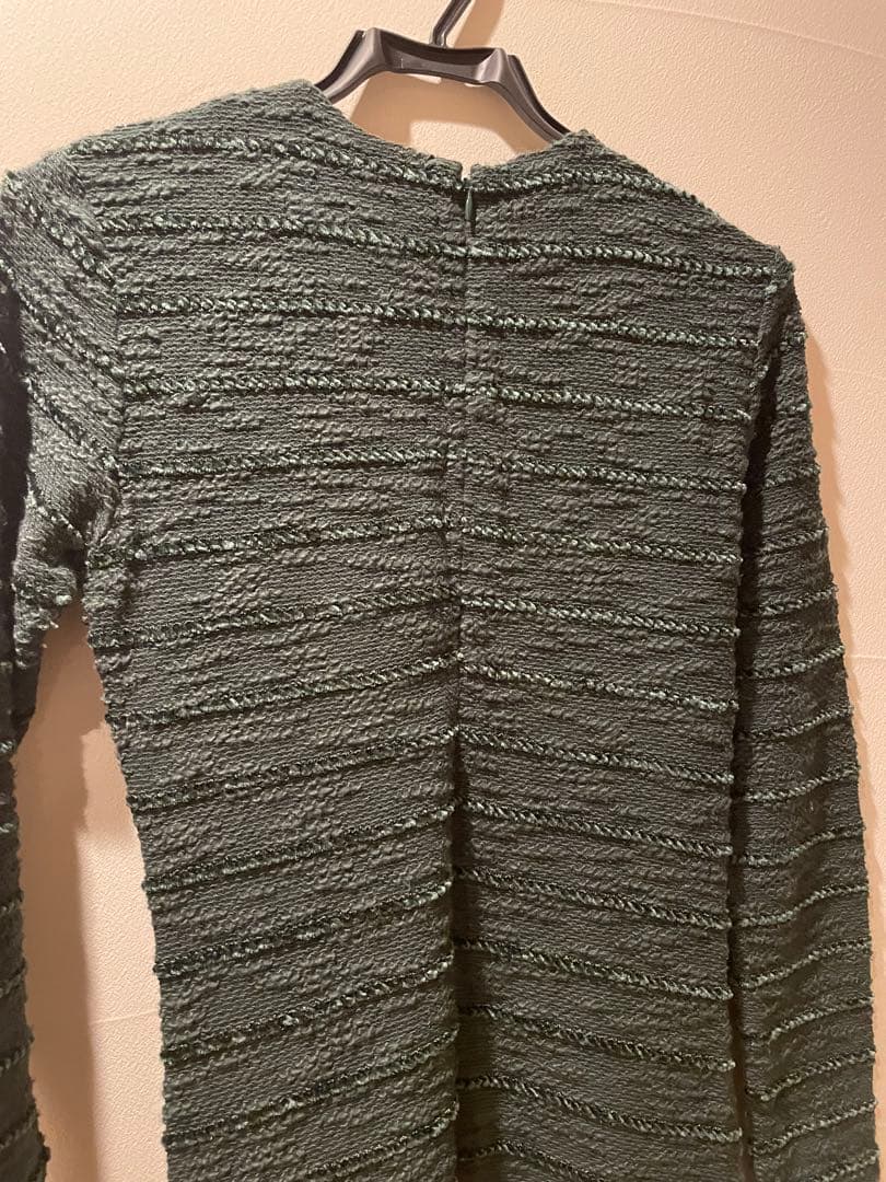 Ameri アメリ　LUXURY BALLON HEM CUT DRESS