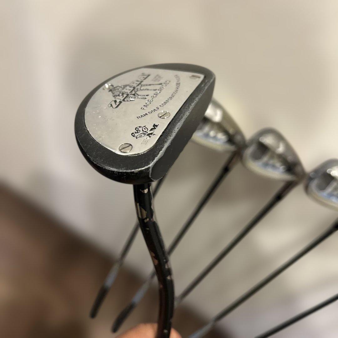 バーナー　レディースL ８本　右利き　ハーフゴルフセット
