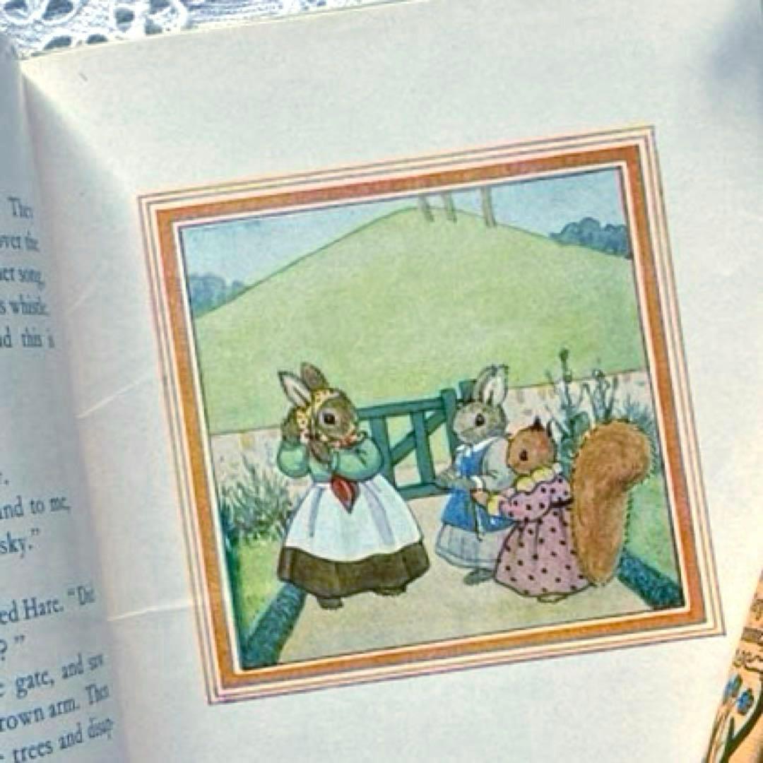 RV39 洋書古書 イギリスヴィンテージ絵本 リトルグレイラビット ①