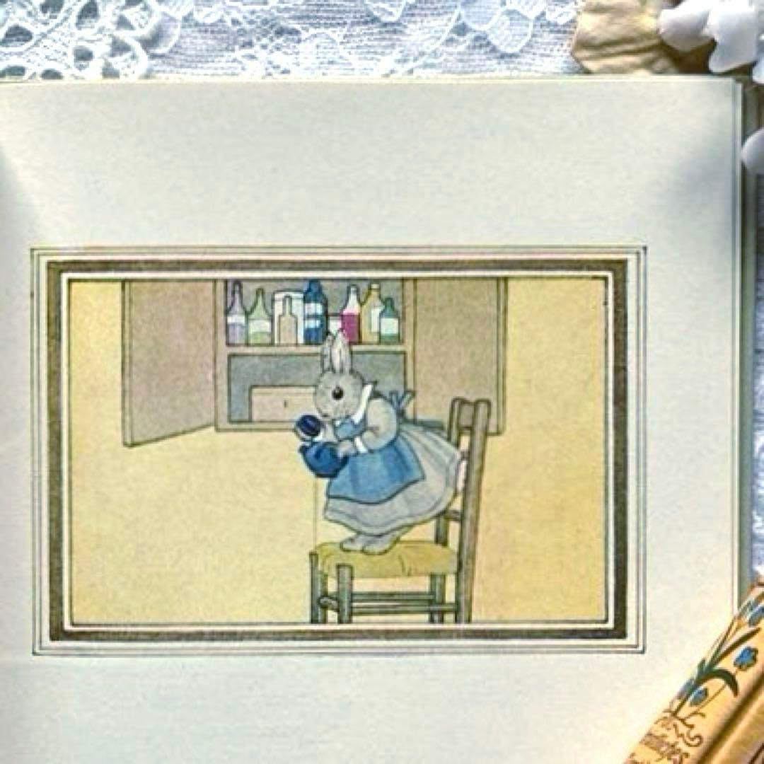 RV39 洋書古書 イギリスヴィンテージ絵本 リトルグレイラビット ①