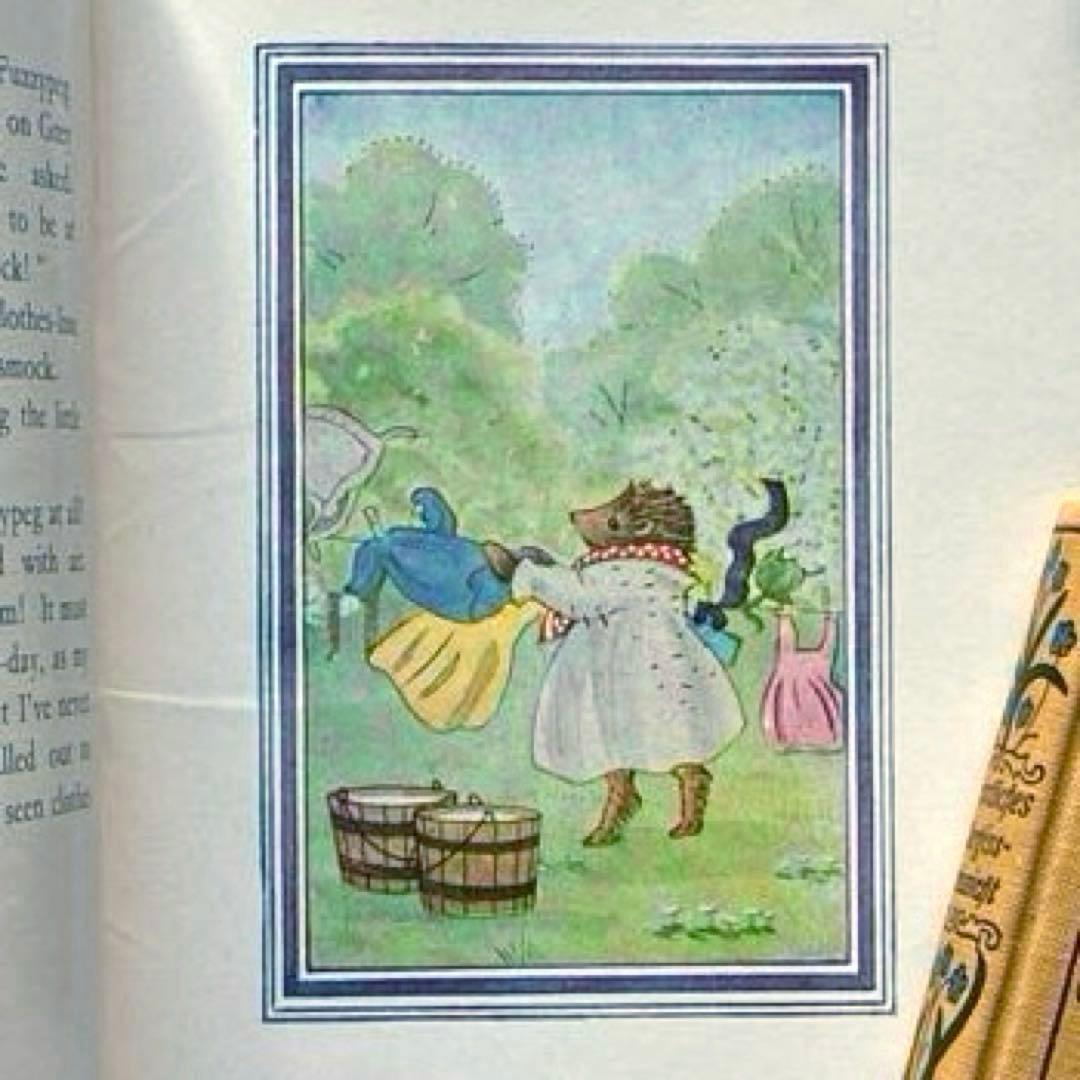 RV39 洋書古書 イギリスヴィンテージ絵本 リトルグレイラビット ①