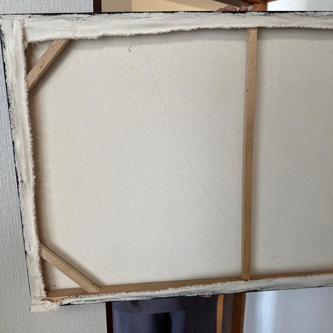 バリ島画家ダナ作 80×50×3cm ひまわり