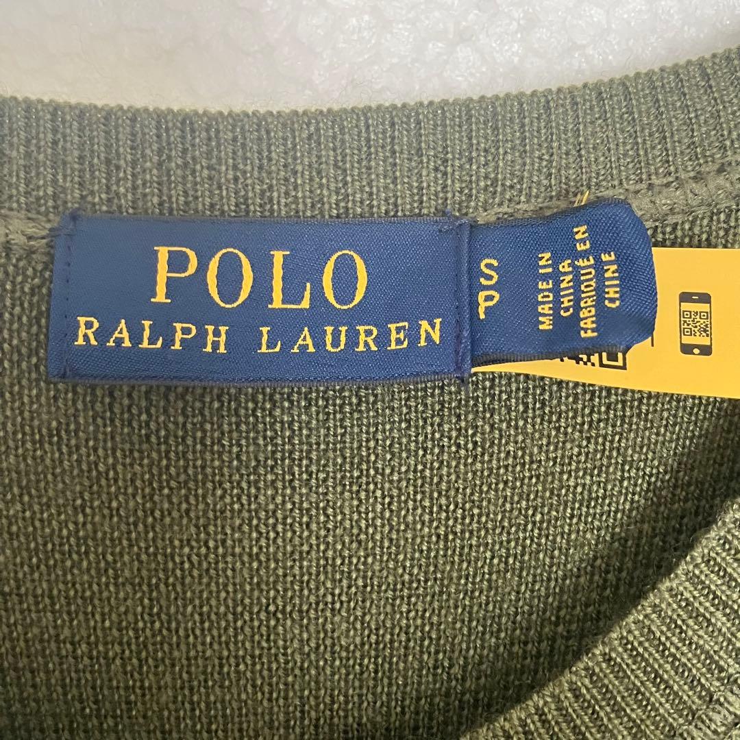 週末セール❣️Polo Ralph Lauren マキシ丈 ニット切替ワンピースS