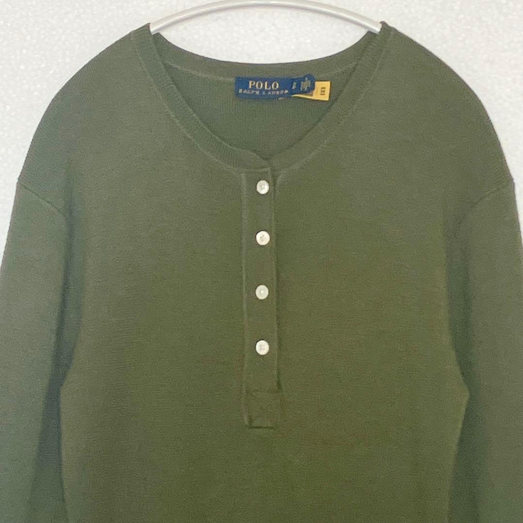 週末セール❣️Polo Ralph Lauren マキシ丈 ニット切替ワンピースS