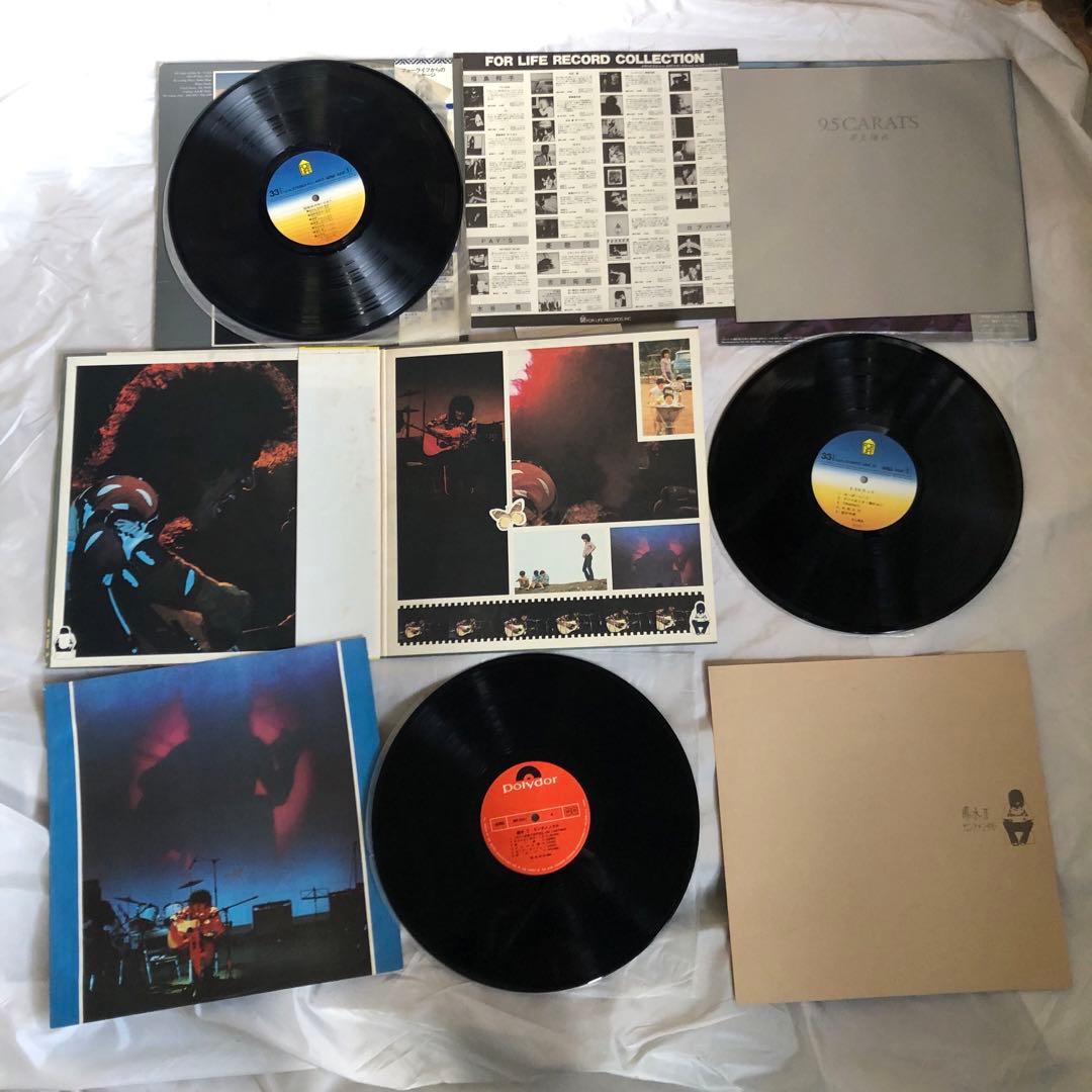 井上陽水　LP レコード12枚セット　帯付き