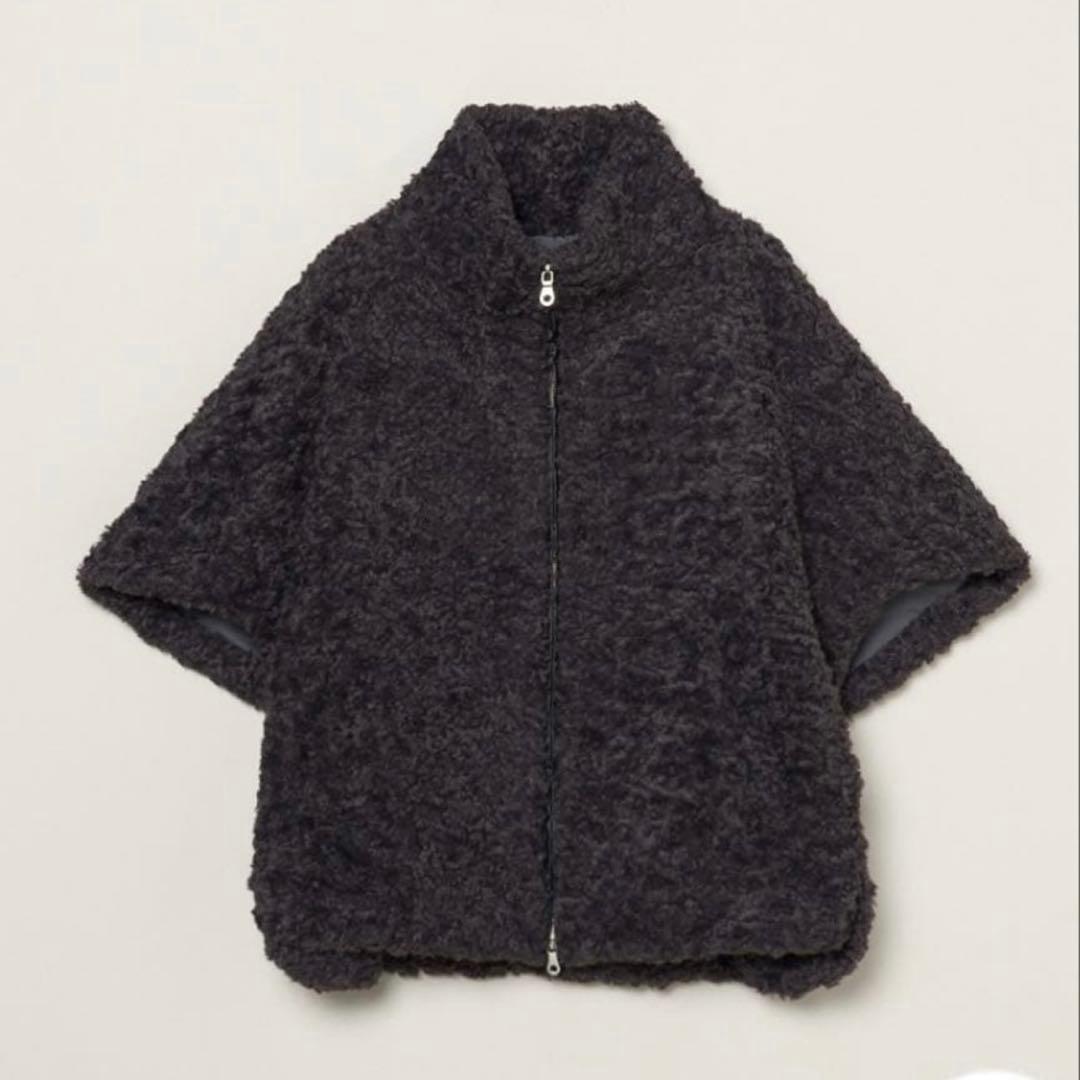スリードッツ　プードルボア　ポンチョ