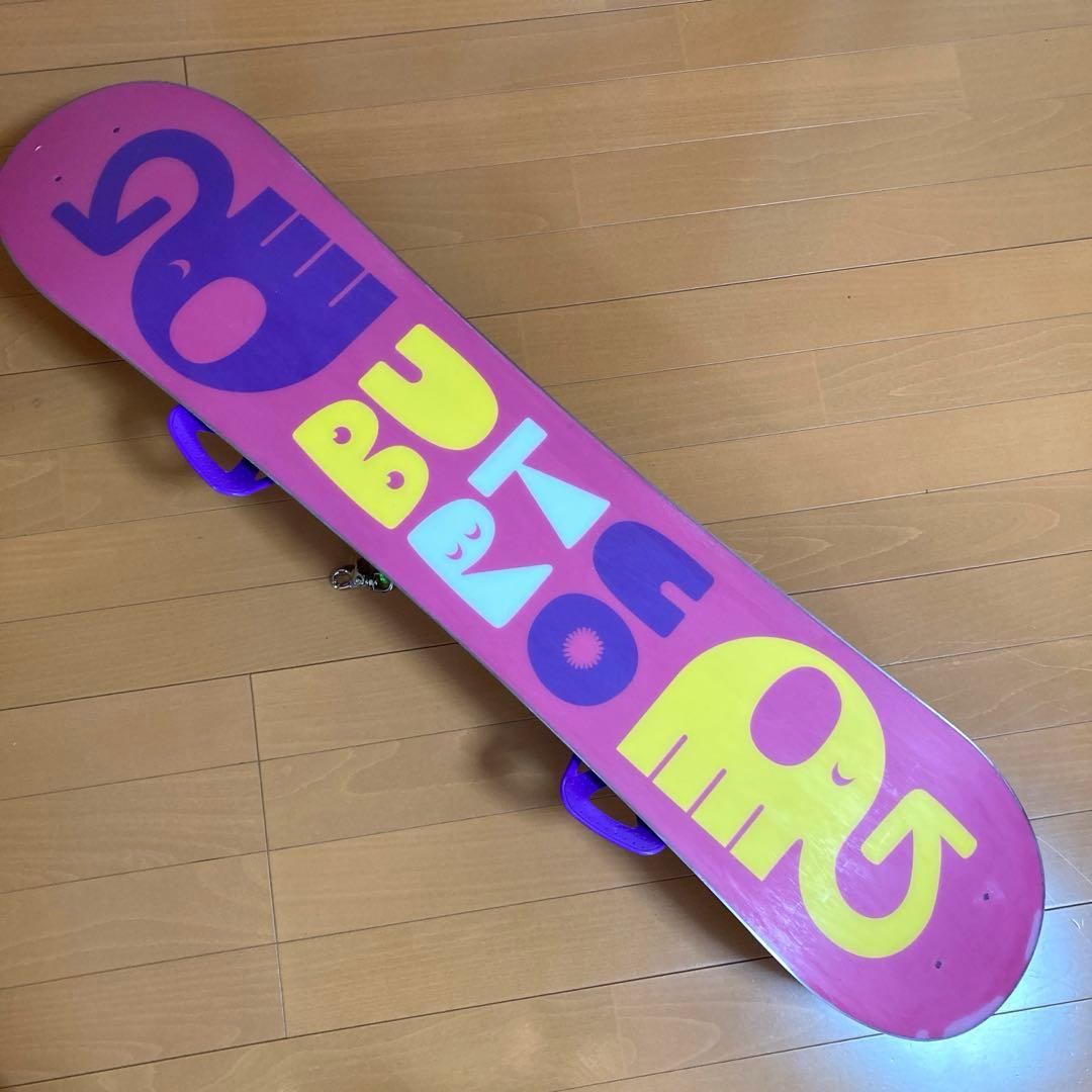 BURTON バートン キッズ スノーボード 110cmバインセット②