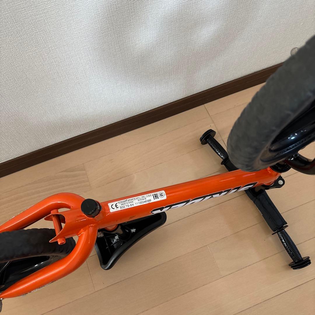 STRIDER バランスバイク オレンジ　12インチ SPORT 日本正規品