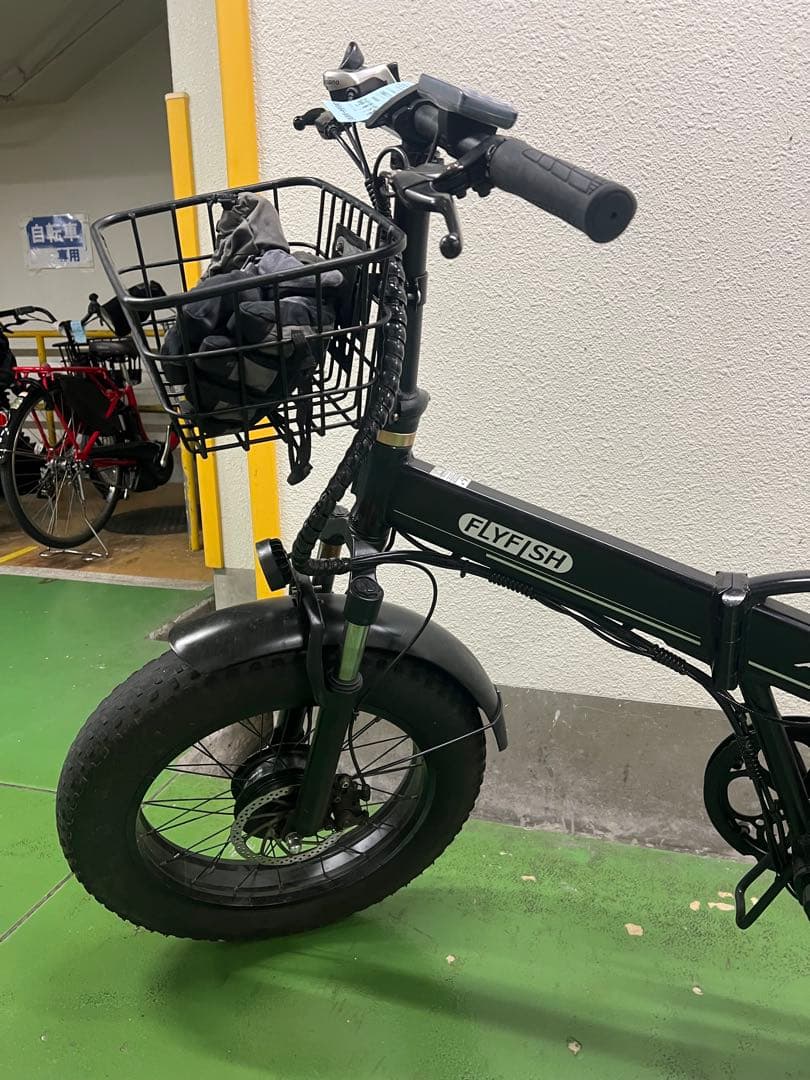FLYFISH A7 電動アシスト自転車 ブラック　mate フライフィッシュ