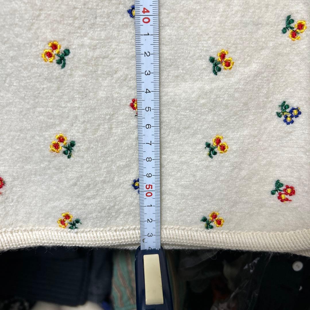 RIER WALKER GILET FLOWER ベスト　アイボリー