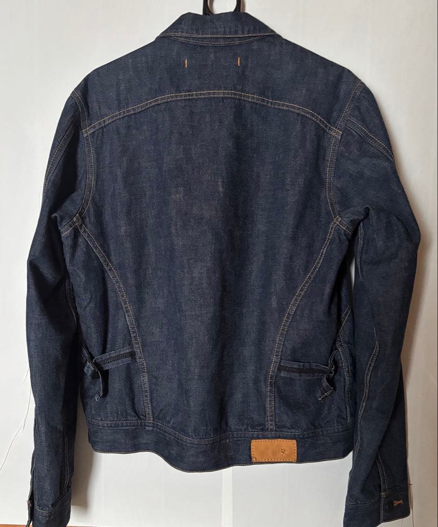 BEAMS＋ デニムトラッカージャケット　ビームスプラス　Gジャン　セルビッジ