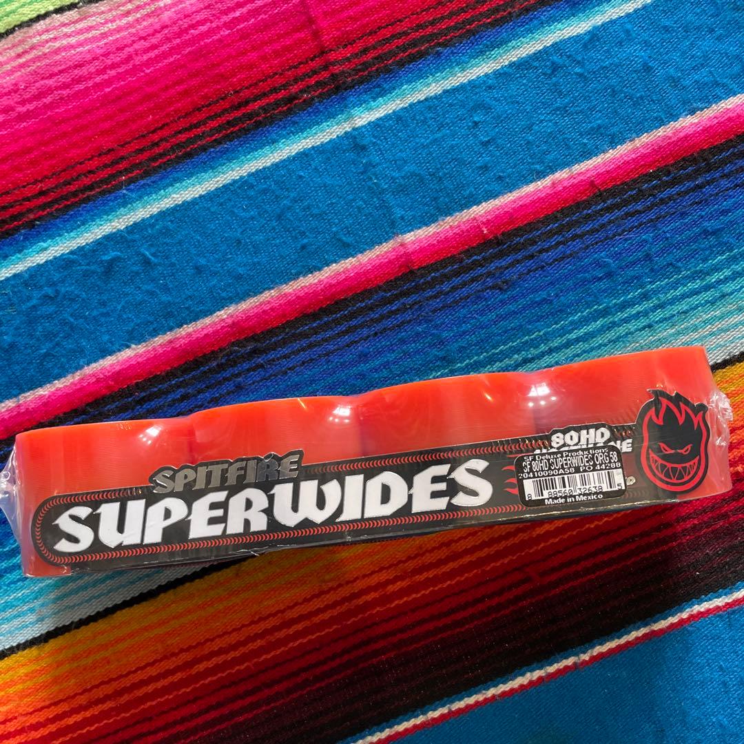SPITFIRE SUPERWIDES 58mm 80HD 定価9,130