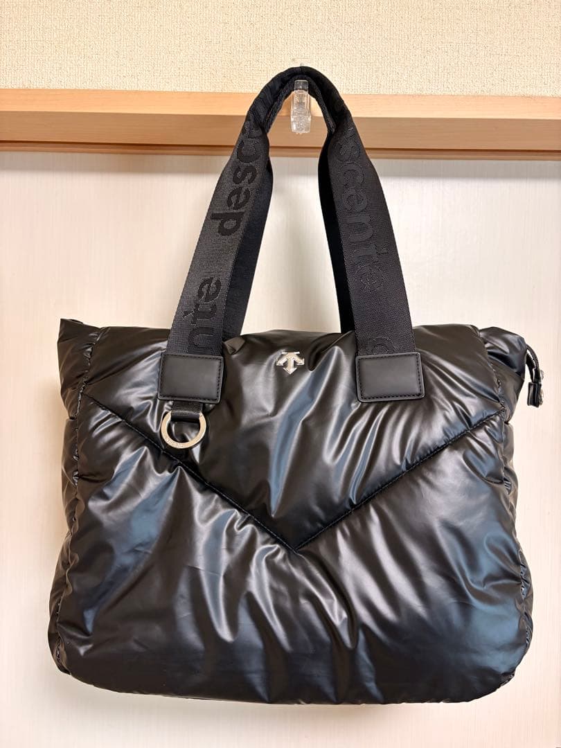 ★ゴルフ女子おすすめ★DESCENTE バッグセット 黒 ピンク