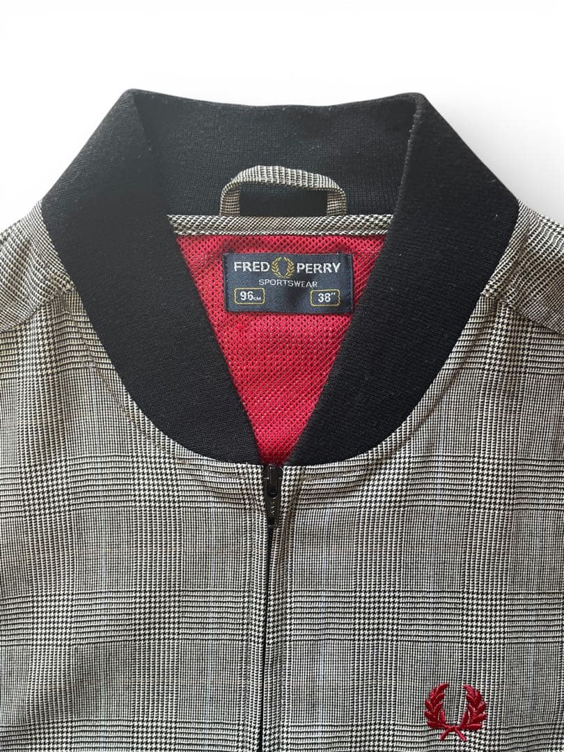 【美品】FRED PERRY メンズM (UK38) アウター　ブルゾン