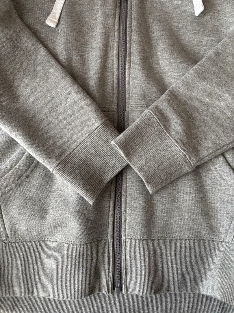 【美品】THE NORTH FACE グレー フルジップパーカー