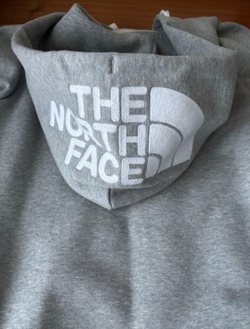 【美品】THE NORTH FACE グレー フルジップパーカー