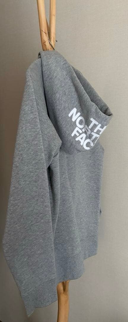 【美品】THE NORTH FACE グレー フルジップパーカー