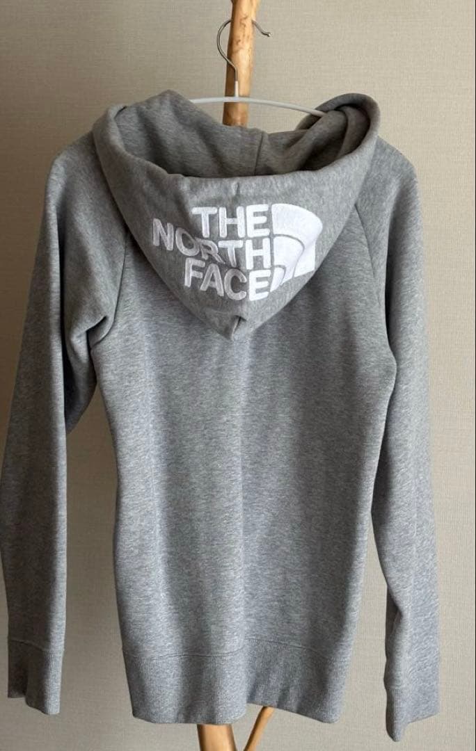 【美品】THE NORTH FACE グレー フルジップパーカー