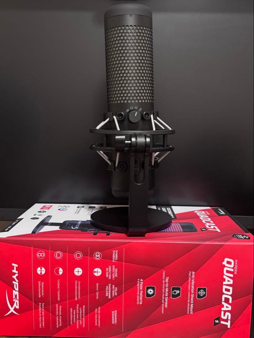 HYPERX QUADCAST S コンデンサーマイク