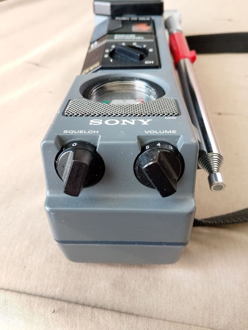 林*博様 ソニーICB-87H、整備済みロッドアンテナに交換！