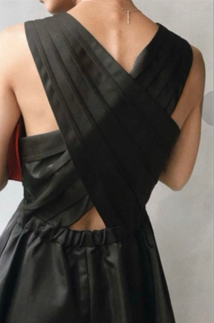 ワンピース ameri vintage LADY TUCK FLARE DRESS