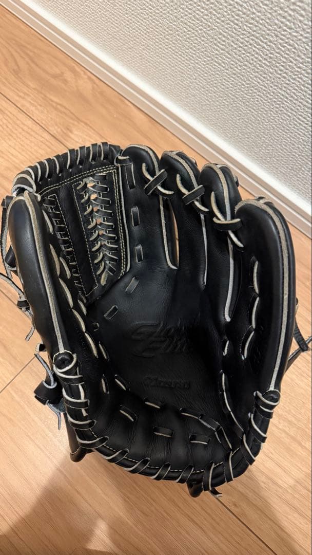MIZUNO ミズノ グローバルエリート 硬式グローブ 黒
