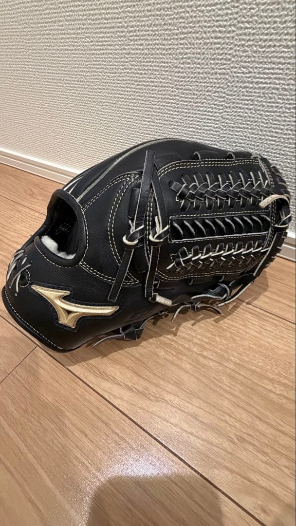 MIZUNO ミズノ グローバルエリート 硬式グローブ 黒