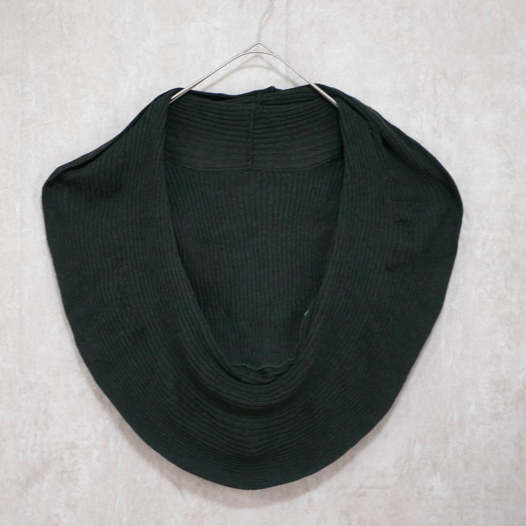 HaaT ISSEY MIYAKE サークルパターン リブ編み ニットジレ