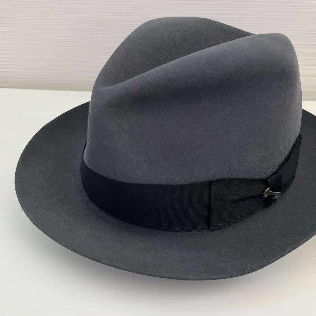 60s STETSON ヴィンテージ ハット 中折れ フェルトカナダ製 キムタク