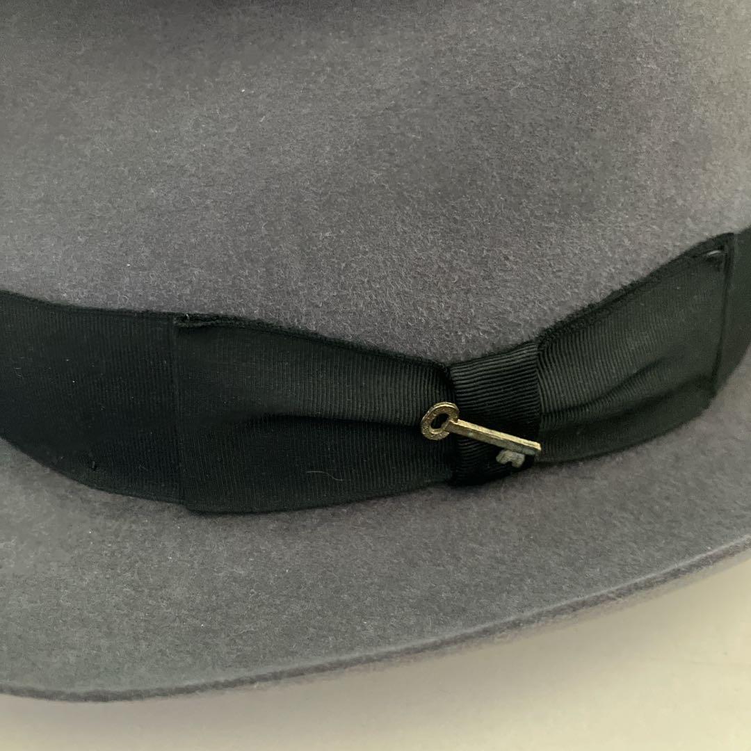 60s STETSON ヴィンテージ ハット 中折れ フェルトカナダ製 キムタク