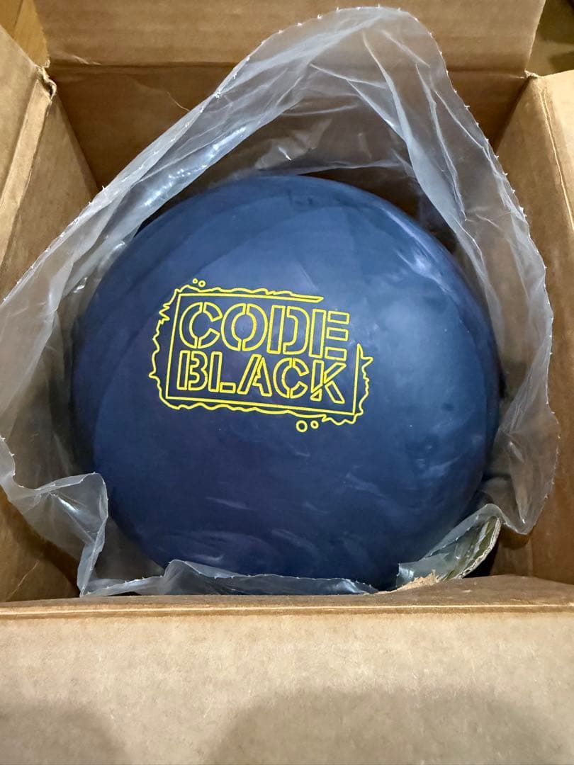 ボウリングボール　ストーム　コードブラックナノパール　新品　未使用