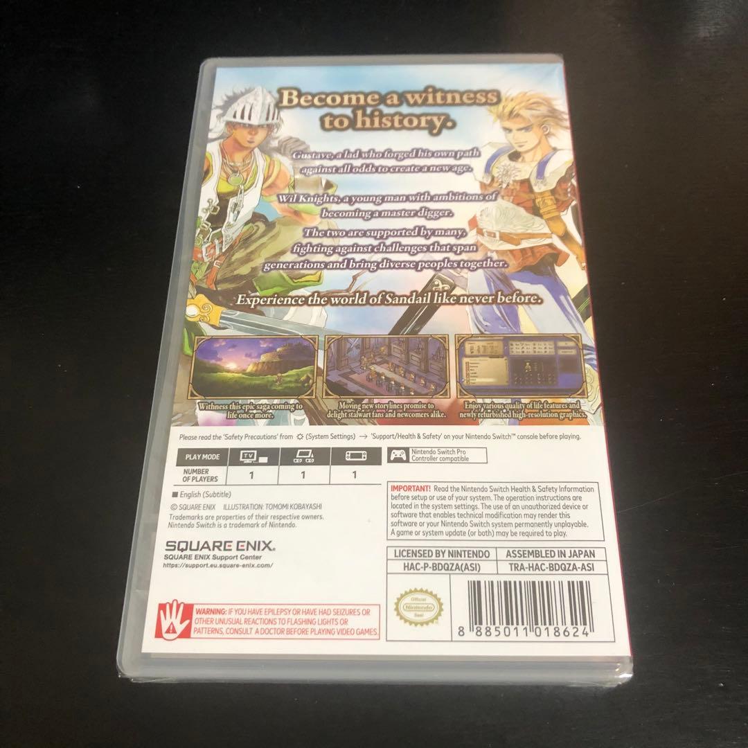【新品】Switch サガフロンティア2 リマスター 海外版