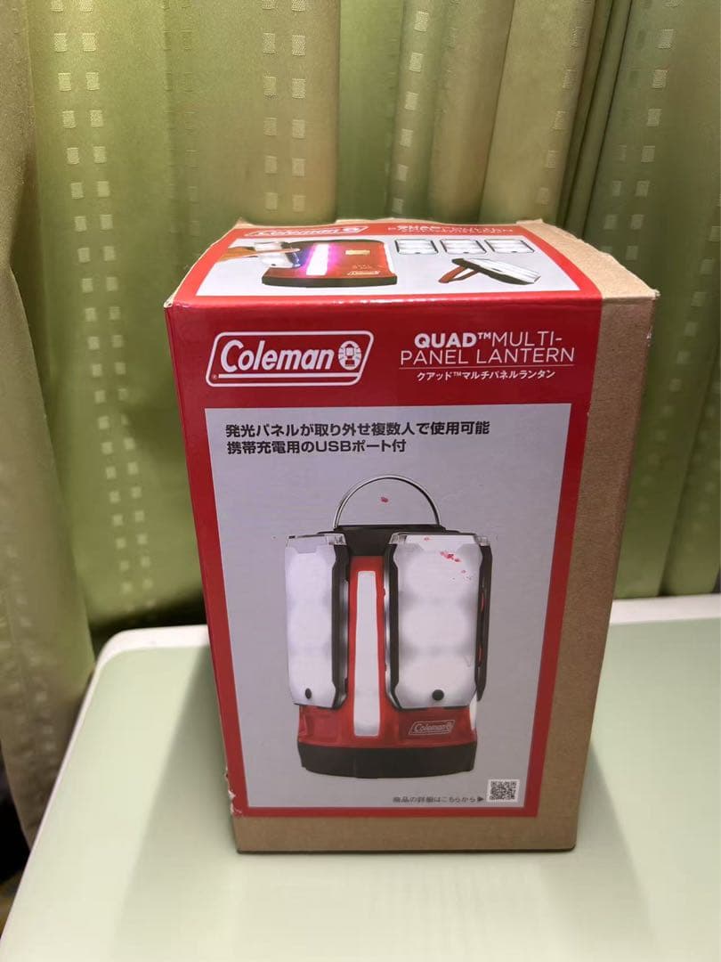 新品　コールマン　クアッドマルチパネルランタン