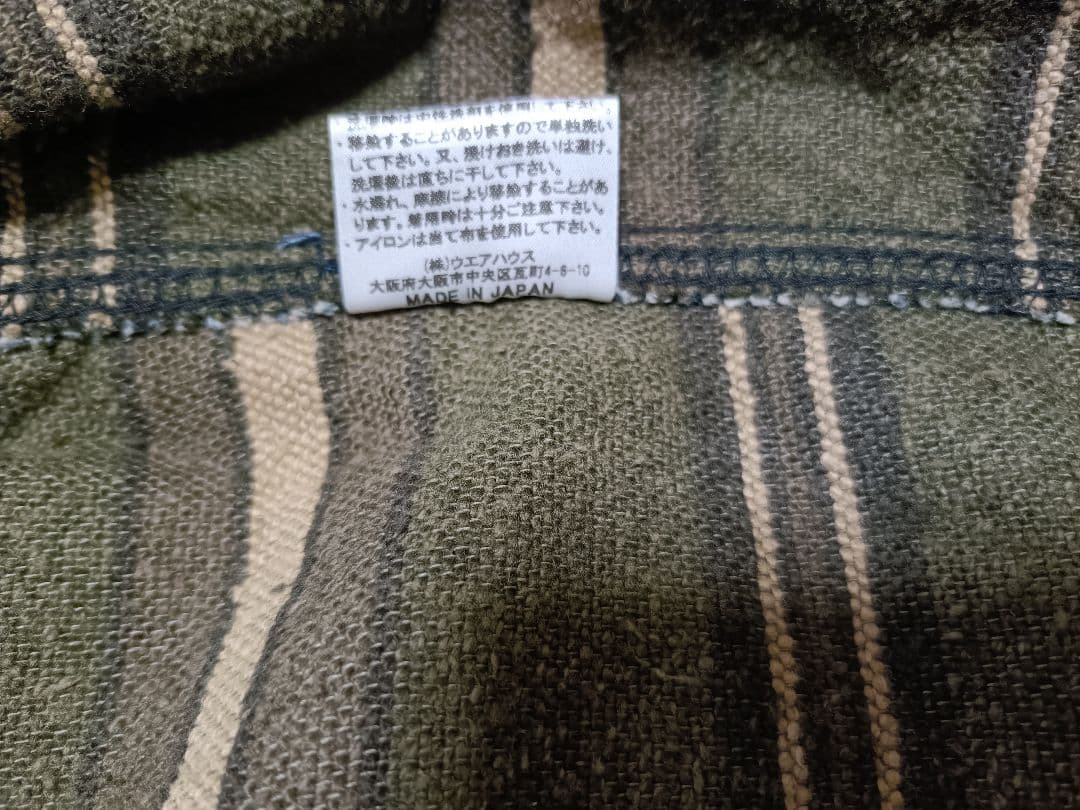 Warehouse デニムジップアップジャケット　 2149 サイズ38