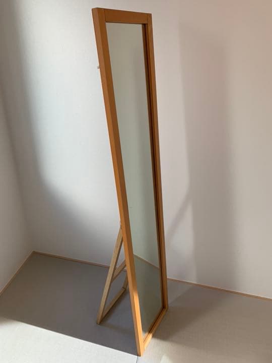 無印良品 ミラー 立て掛け式