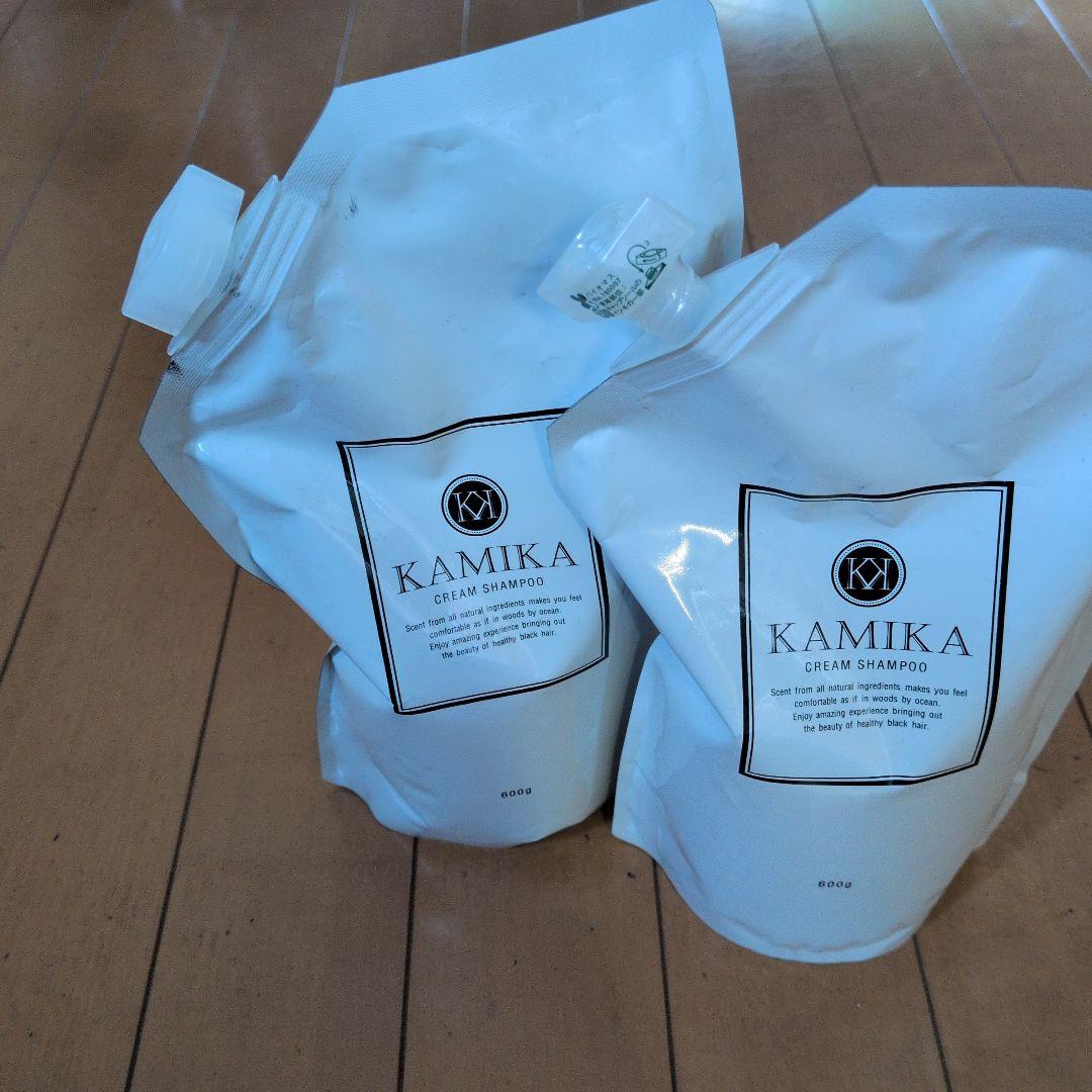 KAMIKA クリームシャンプー 600g 2個セット