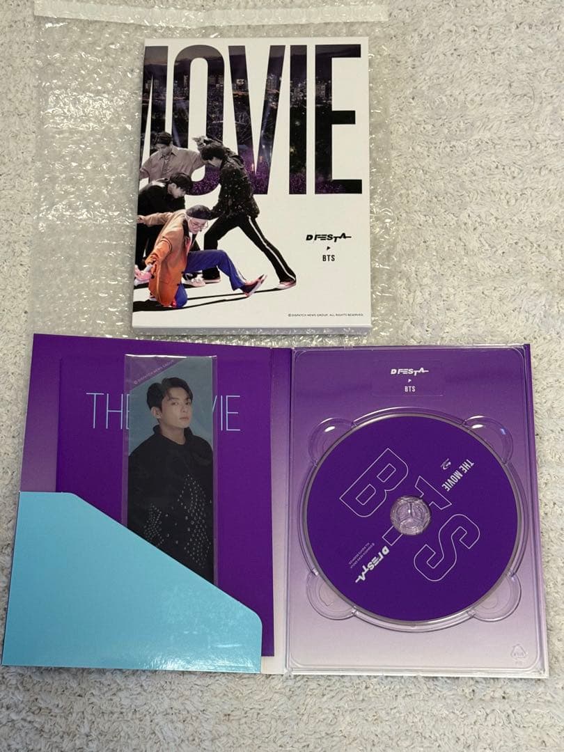 BTS DFESTA THE MOVIE Blu-rayブックマーク ジョングク